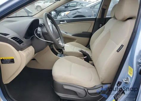 2012 Hyundai Accent Gls z USA, uszkodzony, nr VIN KMHCT4AE1CU052655